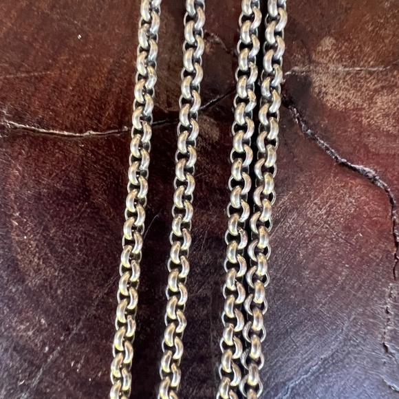 Choker Necklace With A Heart Pendant - (8" when clasped) - Picture 10 of 15